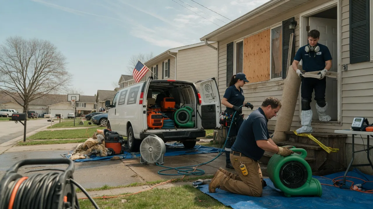 Water Damage Restoration in Pollock, SD near me